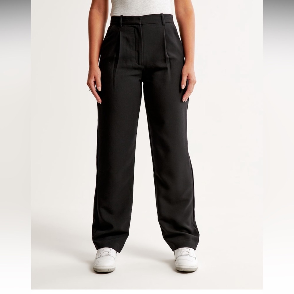 Abercrombie straight leg tailored pant 27R